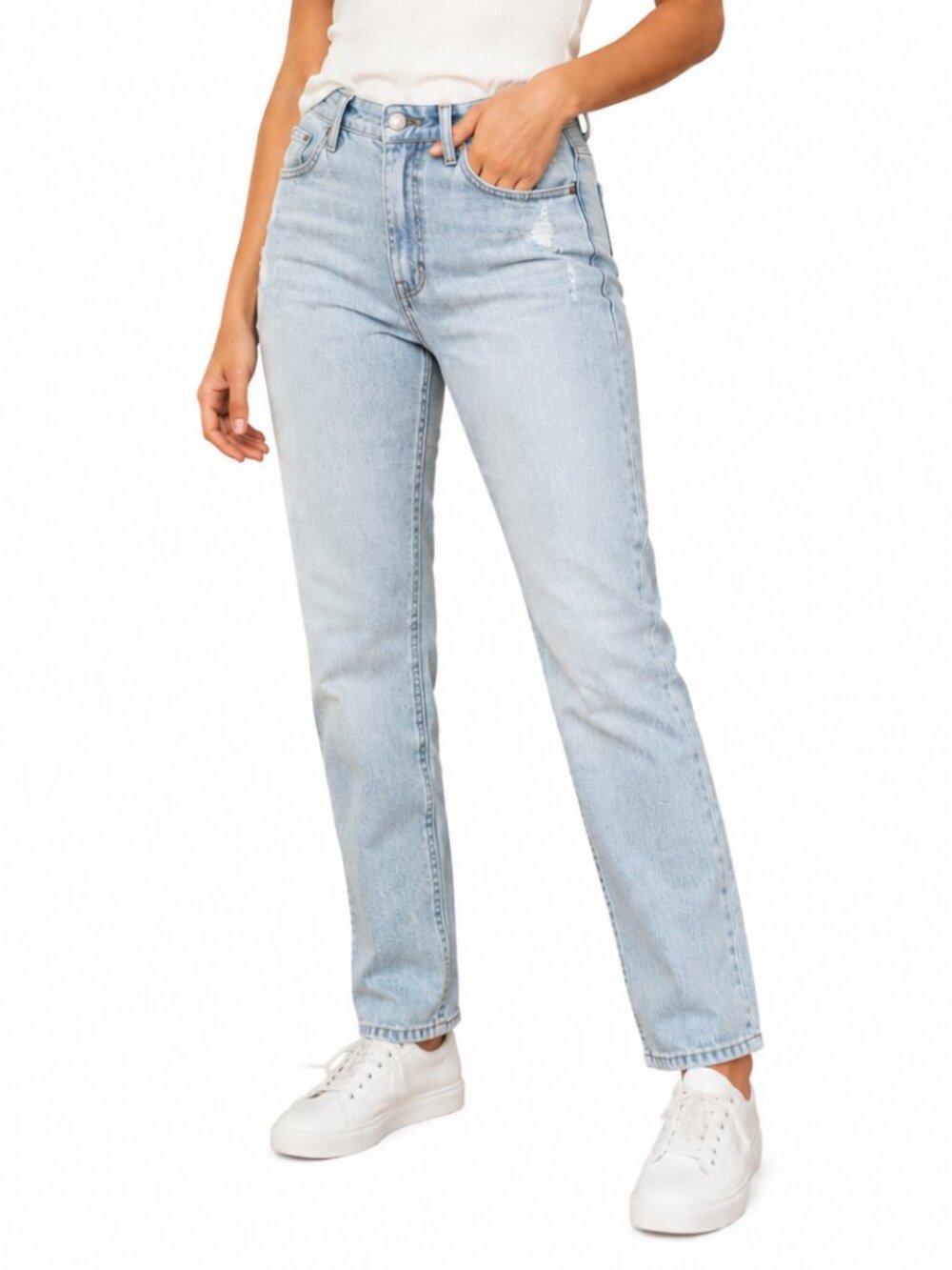Madewell The Curvy Perfect Vintage Jean Light Wash Denim | Size 27